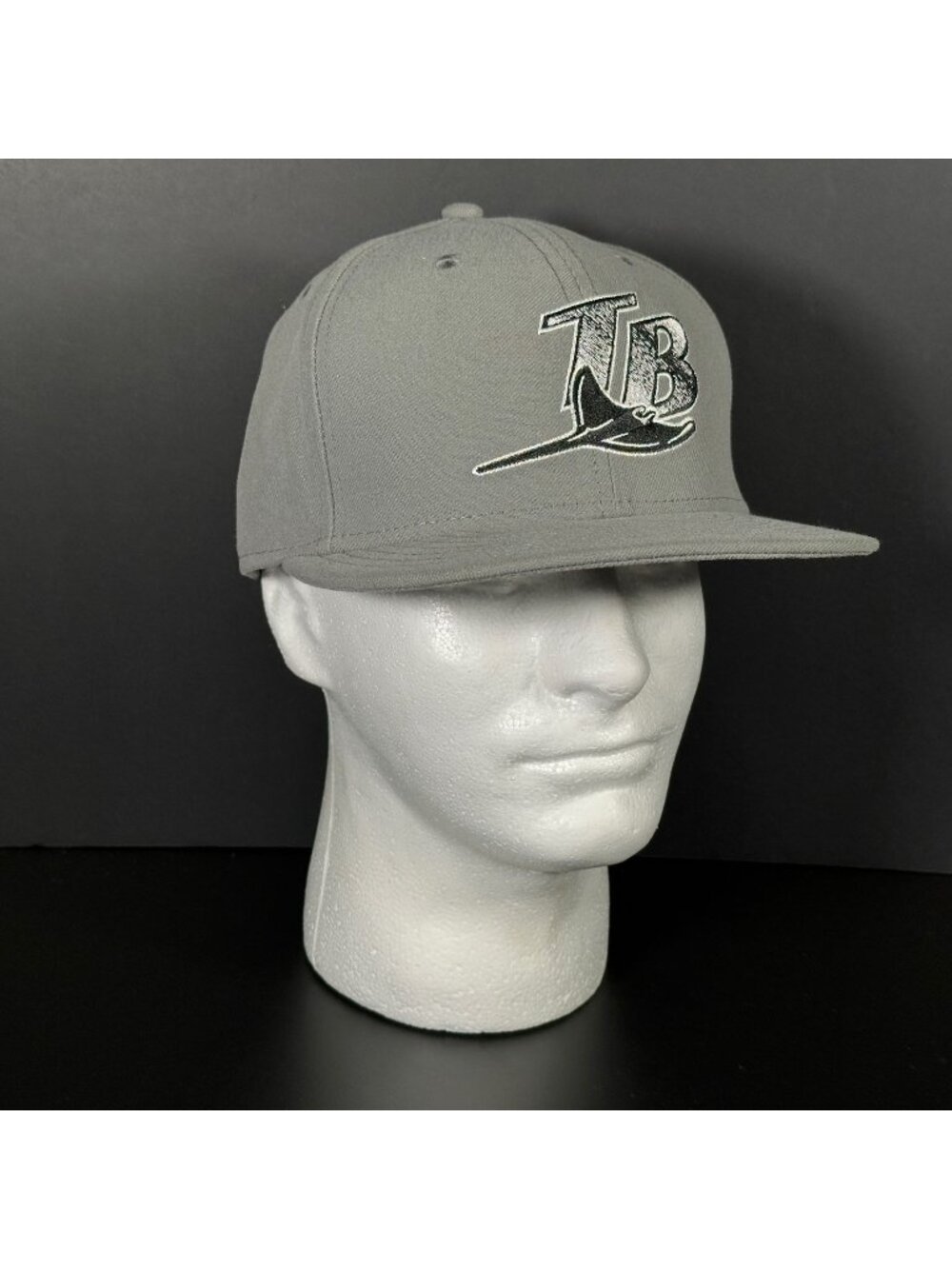 TAMPA BAY DEVIL RAYS New Era 59FIFTY Fitted MLB Hat Cooperstown Collection 7 3/8
